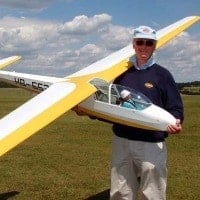 ka 7 scale model rc glider