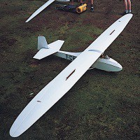 grunau baby scale model glider sailplane